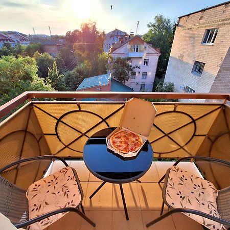 Найбільше Ліжко У Полтаві Мережа Alex Apartments Цілодобово Безконтактне Заселення Poltava Exterior photo